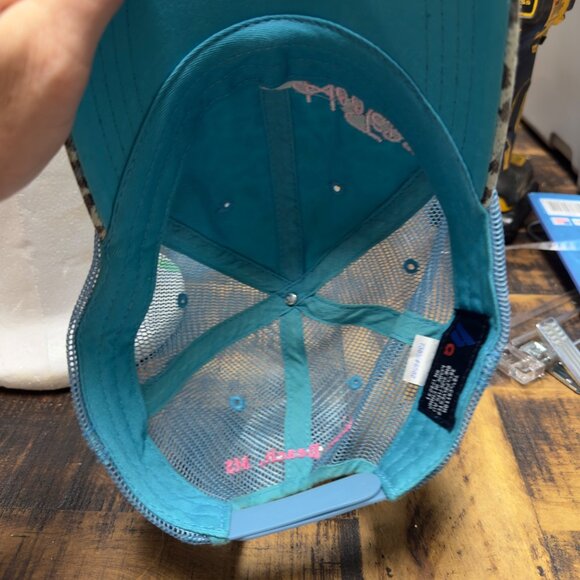 hooters  nwt mesh aniamal print  hat - Picture 8 of 10